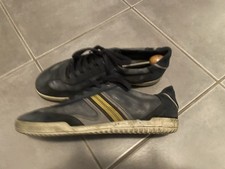 Ecco Herren Sneaker Halbschuhe Blau Gr.45