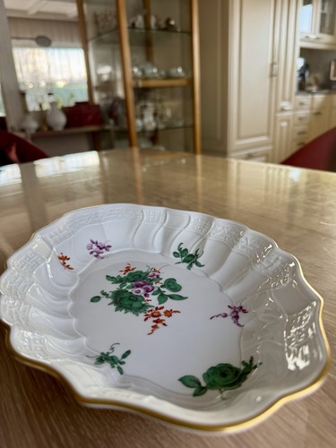 Meissen gebäckschale bukett - meissen,