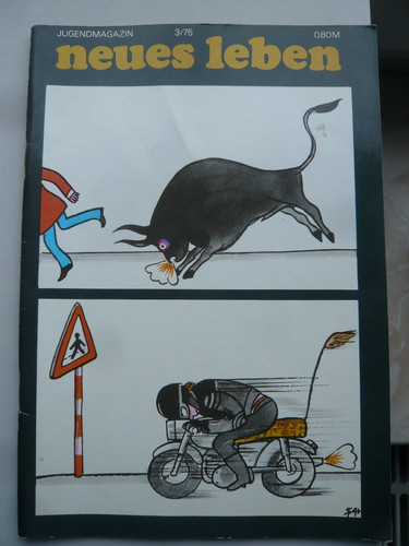 Ddr jugendmagazin neues leben - ddr,