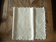 Schäfer Home Textil Läufer Tischdecke 40 x 135 cm beige gemustert Jacquard NEU