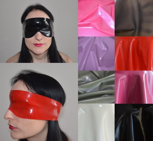 Latex augebinde schlafmaske - latex,