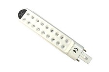 4xLED Röhre hält 10.000