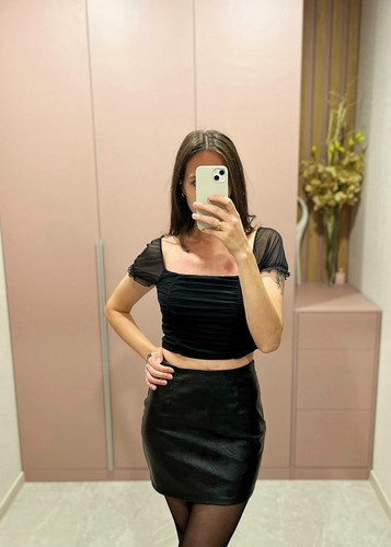 Crop top oberteil m - h&m,