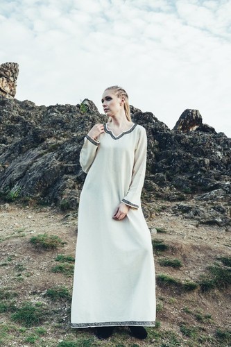Wikingerkleid brigida natur - "brigida",,
