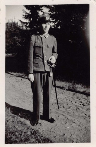 Offizier uniform mit säbel - mit,