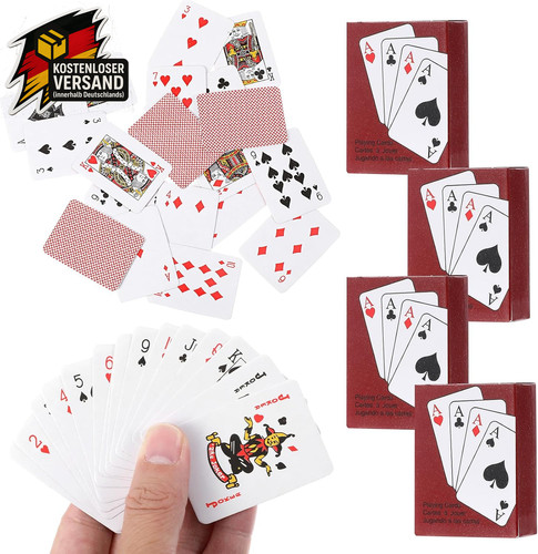 Mini spielkarten sets für - mini,