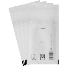 Luftpolstertaschen Versandtaschen Luftpolsterumschläge LOGIC PACK Weiß Braun