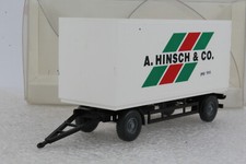 Wiking 1:87 Werbemodell LKW A.S.S Anhänger Hamburger Käselager Witt Hinsch GK 2