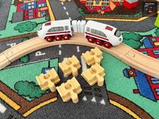 5'er Set Adapter Duplo für für Holzeisenbahnen - kompatibel Brio Ikea Lillabo