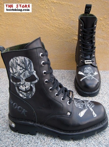 New rock boots - new, m.newmili85-s4
