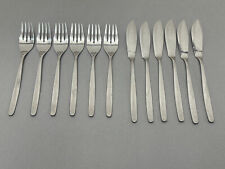 WMF Sevilla  Fisch Besteck 12 Teile Cromargan 6 Personen Fischbesteck