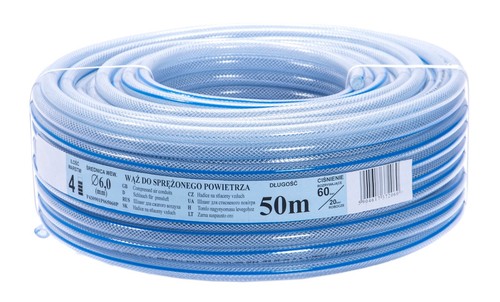 Schlauch pvc 8mm mit - Ø,