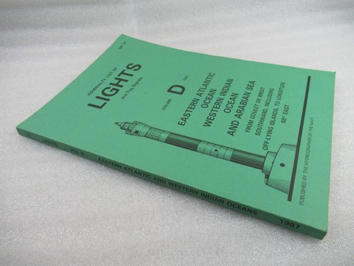 Admiralty list lights and - lights,
