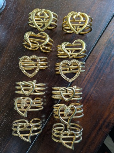 Servietten ringe herzen - ,