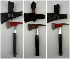 gebraucht Original Feuerwehr Beil Hacke Hammer DIN 14924 Gipserbeil 33,5 cm