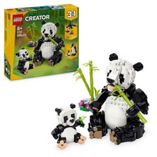 LEGO Creator 31165 3in1 Wilde Tiere: Pandafamilie, Geschenk für Mädchen