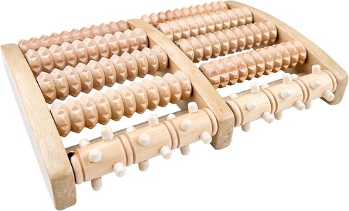 Wood foot roller massager - wood,