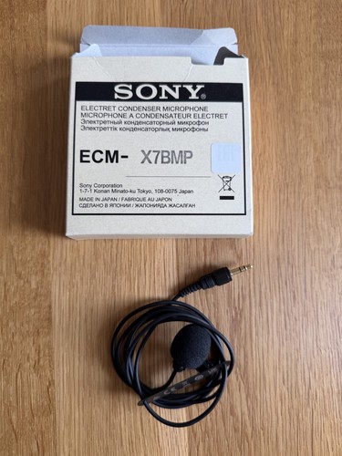 Sony ecm x7bmp - sony, ecm-x7bmp