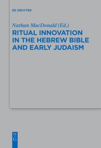 Ritual innovation the - ritual, in