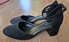 Schwarze Samt Pumps Graceland