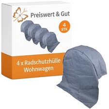 4 x Radschutzhülle Wohnwagen