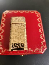 Cartier Feuerzeug Belle Epoque vergoldet, inkl. Box