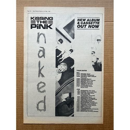 Kissing the pink - naked, 1983