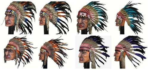 Deluxe indianer kopfschmuck - deluxe,