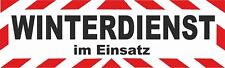 Magnetschild, Winterdienst  49 x 15 cm Magnetschilder