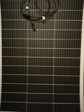 130W Flexibel Solarmodul Solarpanel Monokristallin für Wohnmobil Balkonkraftwerk