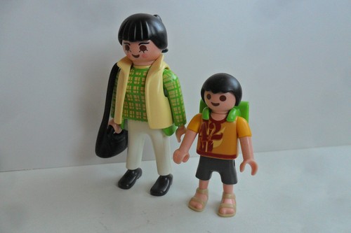 Playmobil mama mit sohn - playmobil-,