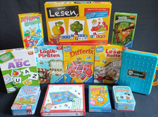 XXL Spielpaket Lernspiele Kinderspiele Sammlung Konvolut alle vollständig