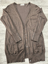 Strickjacke, braun, Gr. 44, TCM Tchibo, MIX YOUR STYLE, gebraucht