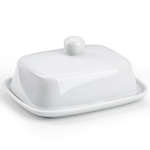 Butterdose keramik weiß - keramik,