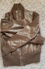 Damenlederjacke Vero Moda Gr. L Helbraun