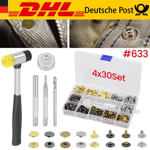 Druckknöpfe ring feder - druckknöpfe, ring-feder
