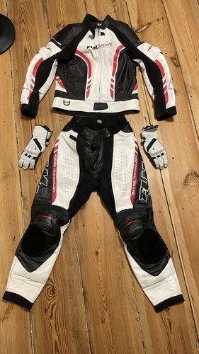 Flm motorrad leder kombi damen - leder,