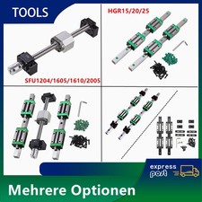 HGR15/20/25 Linearführun & Blocks+ SFU1204/1605/1610/2005 Kugelumlaufspindel set