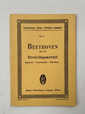 Noten . Beethoven. Opus 131