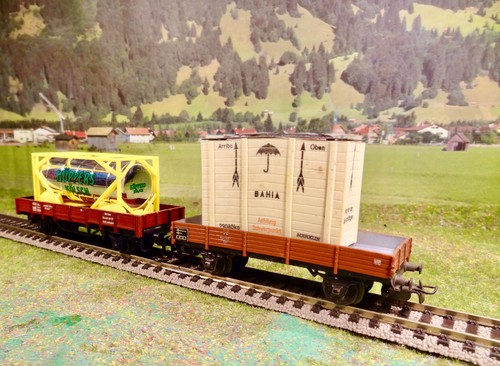 Märklin niederbordwagen - h0,
