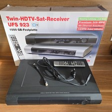 Premium Kathrein Receiver UFS 923 Twin-HDTV-SAT-Receiver 1TB Festplatte HDD OVP