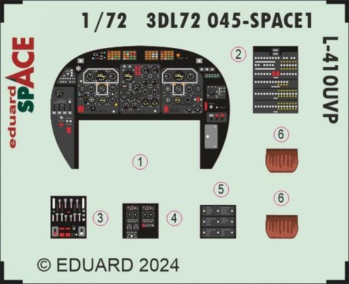 410uvp space eduard - space, /