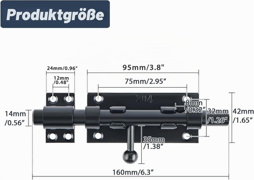 Türriegel bolzenriegel - türriegel,