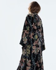 Zara samt kimono velour - samt,