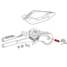 Bolzen für Handbremshebel, Golf &Co, OE Ref. 191711341