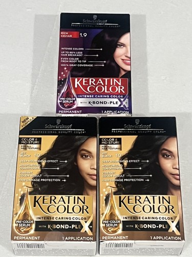 Boxes schwarzkopf keratin - 3,