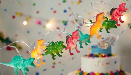Led lichterkette dinosaurier - lichterkette,
