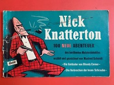 Nick Knatterton  2. Folge, Manfred Schmidt, 1952, Südverlag, Sammlerstück