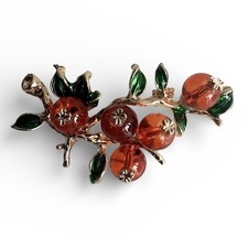 Vintage Brosche Beeren