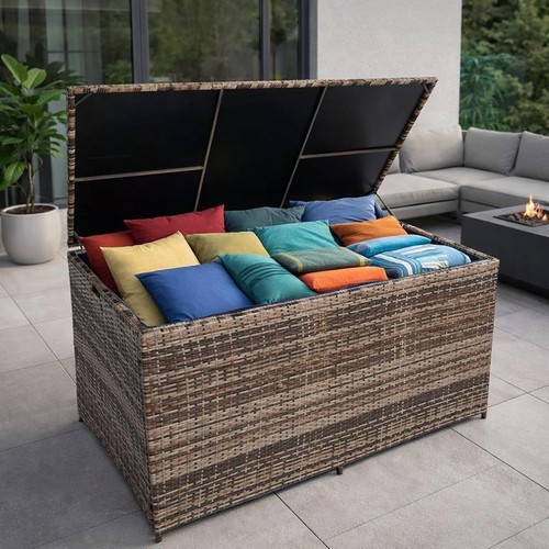 Auflagenbox poly rattan - rattan, 870